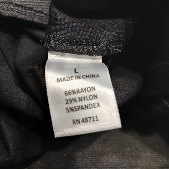 Ophelia Roe High-Rise Straight Leg Black Pants - NWT - Picture 3 of 9